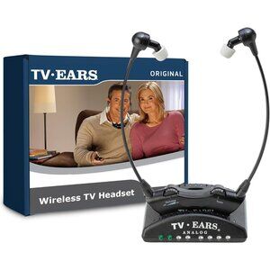 TV EARS Analog Wireless Headset System RF Transmitter